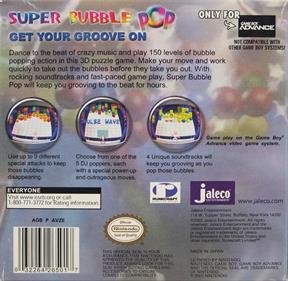 Super Bubble Pop - Box - Back Image