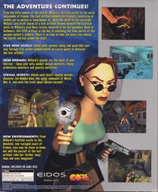 Tomb Raider: The Lost Artifact - Box - Back Image