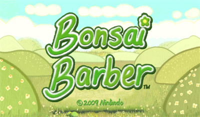 Bonsai Barber - Screenshot - Game Title Image