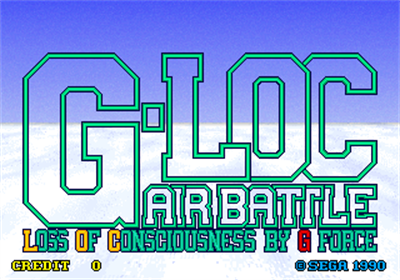 G-LOC: Air Battle - Screenshot - Game Title Image