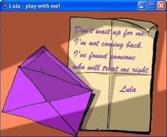 Lula Virtual Babe - Screenshot - Game Over Image