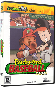 Backyard Baseball 2001 - Box - 3D Image