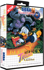Deep Duck Trouble Starring Donald Duck - Box - 3D Image