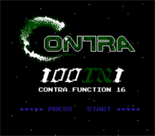 100-in-1 Contra 16 Function Images - LaunchBox Games Database