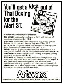 Thai Boxing - Advertisement Flyer - Front Image