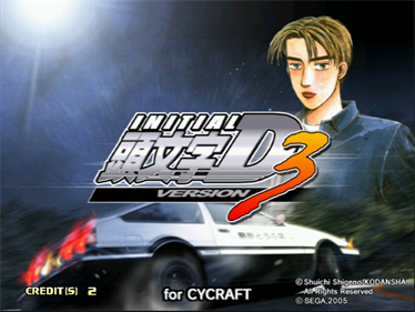 Initial D Arcade Stage Ver. 3 Cycraft Edition - Screenshot - Game Title Image