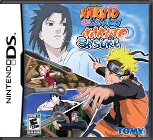 Naruto Shippuden: Naruto vs Sasuke - Box - Front - Reconstructed Image