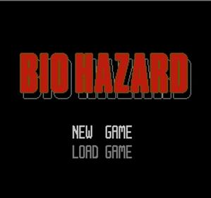 Bio Hazard - Screenshot - Game Title Image
