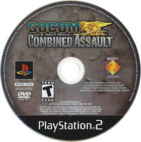 SOCOM: U.S. Navy SEALs: Combined Assault - Disc Image