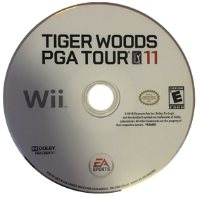 Tiger Woods PGA Tour 11 - Disc Image