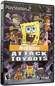 Nicktoons: Attack of the Toybots - Box - 3D Image