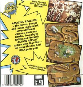 BMX Simulator - Box - Back Image