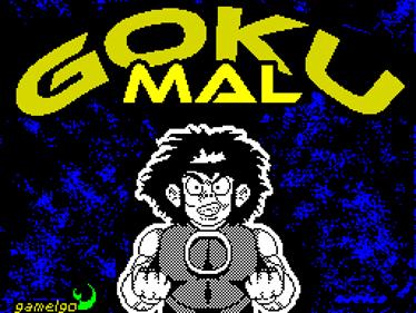 Goku Mal - Screenshot - Game Title Image