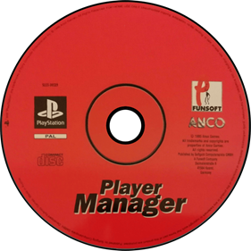 Player Manager - Disc Image