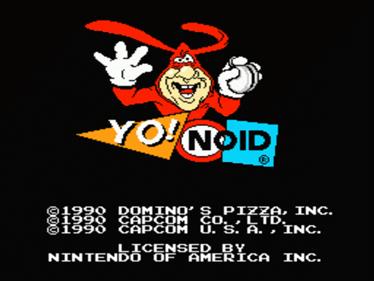 Yo! Noid - Screenshot - Game Title