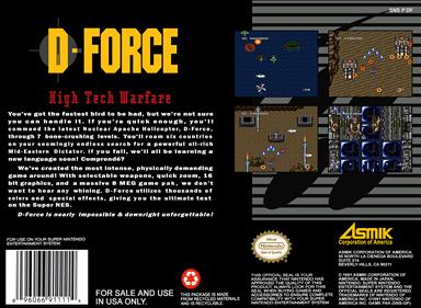 D-Force - Box - Back Image