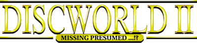 Discworld II: Mortality Bytes! - Clear Logo Image