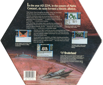 Centauri Alliance - Box - Back Image