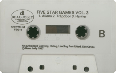 Five Star III - Cart - Back Image