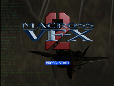 Macross VF-X 2 - Screenshot - Game Title Image