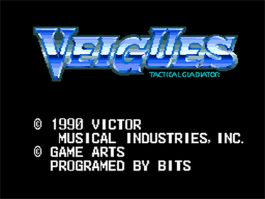 Veigues: Tactical Gladiator - Screenshot - Game Title Image