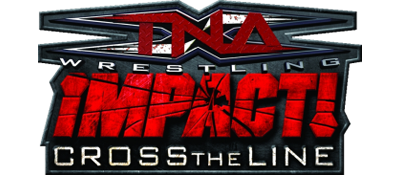 TNA iMPACT! Cross the Line - Clear Logo Image