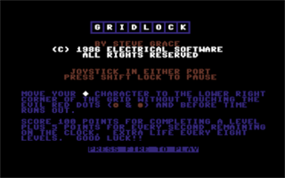 Gridlock - Screenshot - Game Title Image