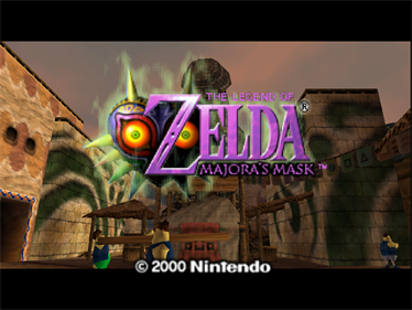 The Legend of Zelda: Majora's Mask - Screenshot - Game Title Image