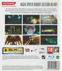 Zone of the Enders: HD Collection - Box - Back Image