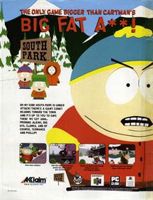South Park - Advertisement Flyer - Front Image