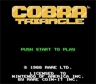 Cobra Triangle - Screenshot - Gameplay Image