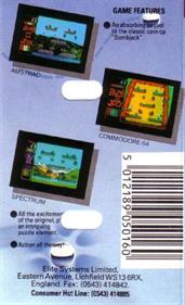 Bomb Jack II - Box - Back Image