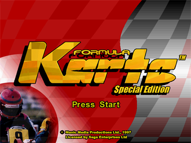 Formula Karts: Special Edition - Screenshot - Game Title Image