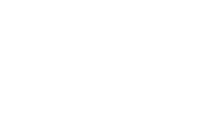 Minimalist Space War - Clear Logo Image