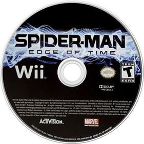 Spider-Man: Edge of Time - Disc Image