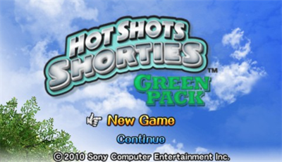 Hot Shots Shorties: Green Pack - Screenshot - Game Title Image