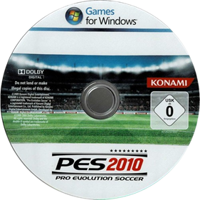 PES 2010: Pro Evolution Soccer - Disc Image