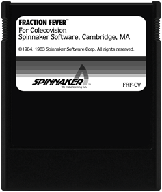 Fraction Fever - Cart - Front Image