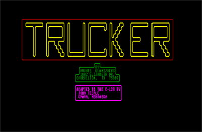 Trucker 128 - Screenshot - Game Title Image