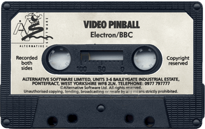 Video Pinball - Cart - Front Image
