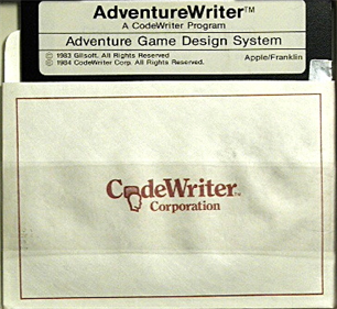 Adventure Writer - Disc Image