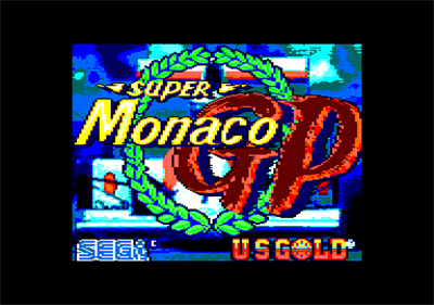 Super Monaco G.P. - Screenshot - Game Title Image