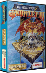 Gauntlet III: The Final Quest - Box - 3D