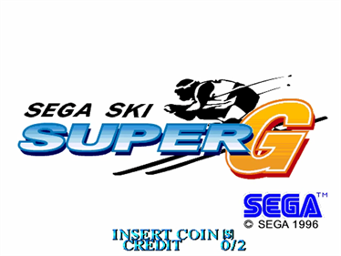 Sega Ski Super G - Screenshot - Game Title Image