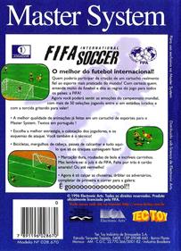 FIFA International Soccer - Box - Back Image