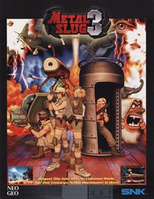 Metal Slug 3 - Advertisement Flyer - Front Image