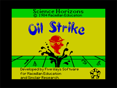 Oil Strike - Screenshot - Game Title Image