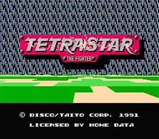 Tetrastar: The Fighter - Screenshot - Game Title Image