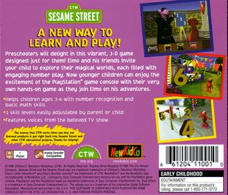 Sesame Street: Elmo's Number Journey - Box - Back Image
