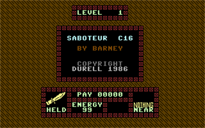 Saboteur! - Screenshot - Game Title Image